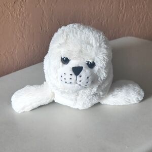 Wild Republic Plush White Seal Stuffed Animal